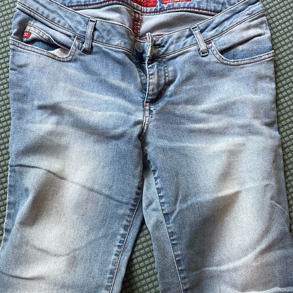 Miss Sixty Light Blue Flare Jeans